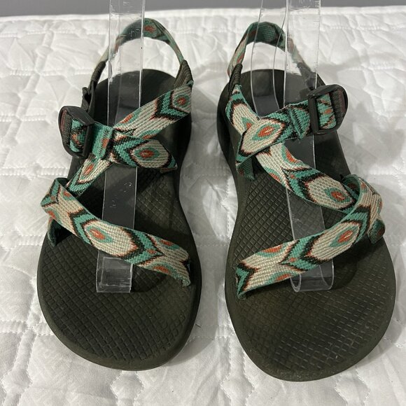 Chaco Z/1 Classic Sandals Women 9 Aztec Strap Hiking Sport Multicolor - Picture 4 of 9